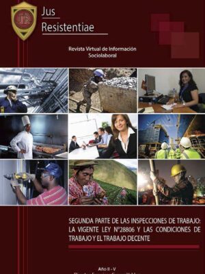 10ma Edición: 2da Parte de las Inspecciones de Trabajo: La Vigente Ley N.º 28806, las Condiciones de Trabajo y el Trabajo Decente